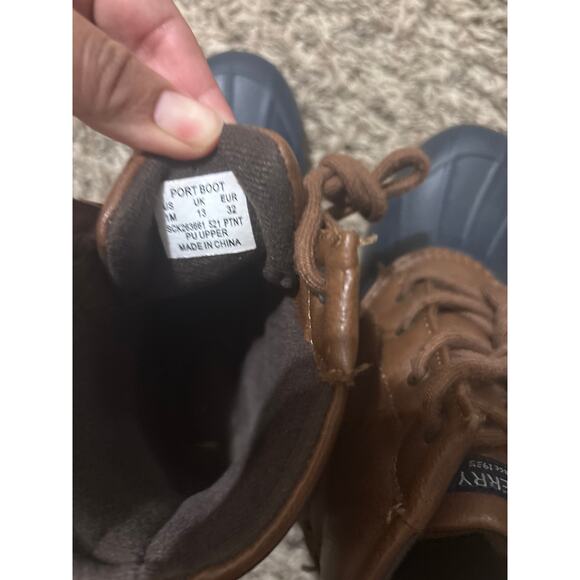 Sperry Rain Duck Boots Kids 1 Youth - Picture 4 of 4